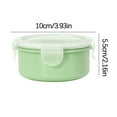 thumbnail image 2 of TACILIP Bento Boxes, Mini Elegant Refrigerator Brittle Small Lunch Box Kitchen Lunch Box Plastic Storage Box Rectangular Sealed Box, Gifts for Women, 2 of 3