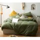 thumbnail image 2 of Funda Nórdica Verde Aguacate Modern Minimalist Style Solid Color Bedding, 2 of 7
