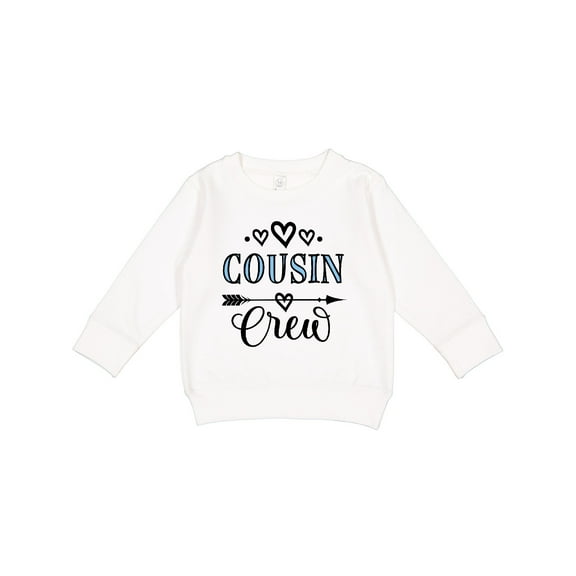 Inktastic Cousin Crew Toddler Sweatshirt