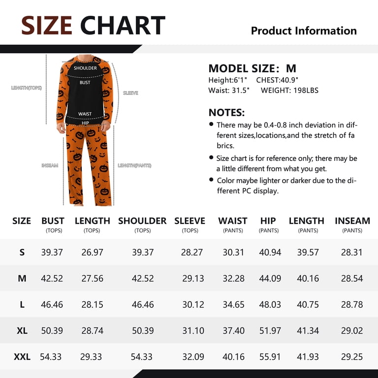 Iceglad Men's Long Sleeve Pajama Set with Pockets photo 2
