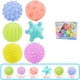 thumbnail image 1 of 6Pcs Textured Multi Ball Set Develop Tactile Senses Toy Baby Touch Hand Ball Toys Training Ball Massage Soft Balls Kids Gifts, 1 of 5