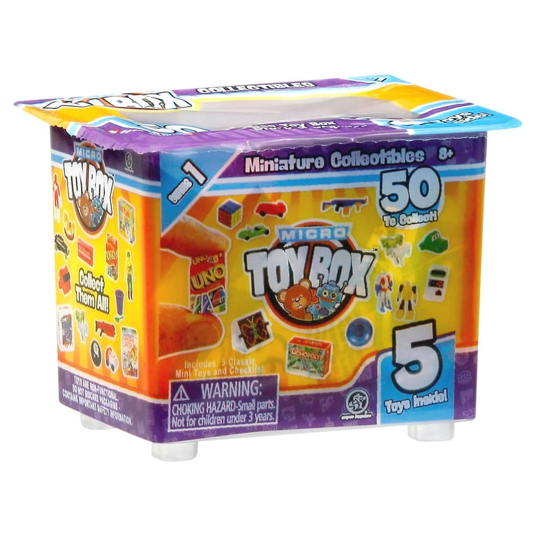 World's Smallest Micro Toy Box Series 1 Mystery Pack (5 RANDOM Figures