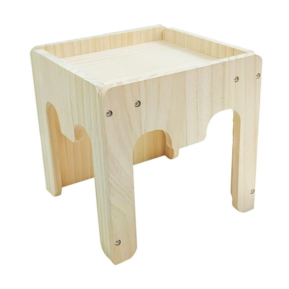 jinwen Bunny House Cave Accessories Hamster Hideout for Small Animals Ferret E
