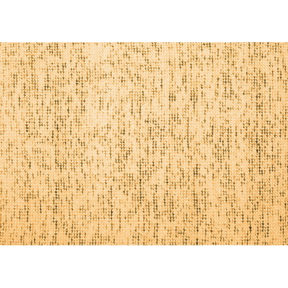 Ahgly Company Indoor Rectangle Abstract Orange Contemporary Area Rugs, 8' x 12'
