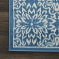 thumbnail image 3 of Nourison Jubilant Geometric Floral Ivory/Blue 2' x 4' Area Rug, (2' x 4'), 3 of 8