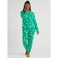 thumbnail image 2 of Joyspun Women’s Ribbed Top and Pants Pajama Set, Sizes S-3X, 2 of 5