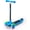 blue, variant on Multicolor JOVA ZIFFY 3 Wheel Scooter for Kids 3-5, Toddler Kick Scooter with LED Light-Up Wheels for Boys and Girls - 5 Adjustable Heights, Lean-to-Steer Design, Supports up to 110 lbs