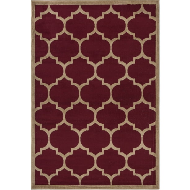 Berrnour Home Homesense Collection Contemporary Moroccan Trellis Design