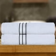thumbnail image 2 of Superior Turkish Cotton Ultra-Plush 2-Piece Teal Bath Sheet Set, 2 of 4