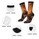 thumbnail image 5 of Balery Coffee Beans Calcetas Largas con Estampado para Hombre y Mujer – Suaves y Transpirables, Talla Única (US 5-11), 5 of 6
