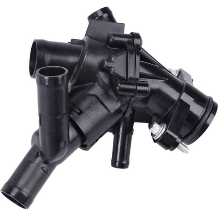 OE # A2702000615 Engine Coolant Thermostat Housing 1PC Fits select: 2014-2019 MERCEDES-BENZ CLA 250, 2015-2019 MERCEDES-BENZ GLA 250 4MATIC