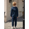 thumbnail image 5 of Arshiner Boys' 2 Piece Athletic Tracksuit Jogging Outfit Sweatsuit Zip Up Hoodie and Active Pants Sets, 5 of 6