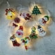 thumbnail image 4 of Guirnalda de Luces Led Navideñas con Forma de Papá Noel para Decoración de Fiestas Navideñas, 4 of 6