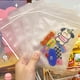 thumbnail image 5 of Naiovety 100 Uds. Bolsa con cremallera bolsas Ziplock ligera reutilizable impermeable sellada bolsa monedas joyería suministros Almacenamiento y organización del hogar, 5 of 6