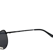 Quay High Key Micro Polarized Sunglasses Black Smoke Aviators
