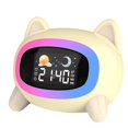 thumbnail image 1 of Kids Alarm Clock Cute Wake Alarm Clock For Kids Sleep Training Clock With Night Light And Sleep Sound Machine For Toddlers, 1 of 12
