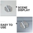 thumbnail image 4 of OULII 1Set Peg Board Hook Silver Metal Tool Hanging Hook for Garage Storage Organizer, 4 of 8