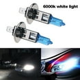 thumbnail image 3 of Fairnull 4Pcs H1 12V 55W 6000K White Xenon Gas Halogen Light Bulb Headlight Foglight, 3 of 10