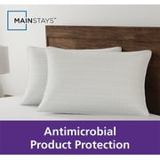 (2 pack) Mainstays Comfort Complete Bed Pillow, Standard/Queen