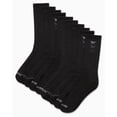 thumbnail image 2 of Calcetines Reebok Reebok Performance a media pantorrilla para hombre, paquete de 10, negros, 6-1, 2 of 7
