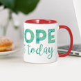 thumbnail image 4 of CafePress - Nope Not Today Print - 11 oz Ceramic Mug - Novelty Coffee Tea Cup, 4 of 6