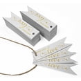 thumbnail image 3 of Inkdotpot Pack Of 100 Real Gold Foil Paper Tags Made With Love Text Favor Hang Tags, 3 of 6