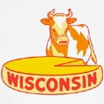 thumbnail image 3 of CafePress - Vintage Wisconsin Cheese Baseball Jersey - Kids Cotton Baseball Jersey, 3/4 Sleeve Shirt, 3 of 4