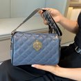 thumbnail image 2 of Bolso de hombro con correa ancha sólida para mujer, bolso de mensajero de viaje informal de cuero PU FLhrweasw Nuevo, 2 of 9