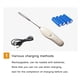 thumbnail image 4 of Toystoory Corer vegetal de mano eléctrico lavable Control de botón recargable hogar cocina herramienta removedora de núcleo de cocina Electrodomésticos, 4 of 6