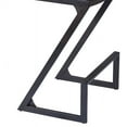thumbnail image 4 of Armen Living Atlantis 30" Bar Height Barstool in Auburn Bay finish with Brown Pu -, 4 of 5