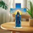 thumbnail image 4 of YIKA Christmas Decoration Acrylic Standing Decorative Signage Ornament Valentine's Day Mom's Day Father's Day Easter Crafts Gifts For People, 4 of 6