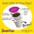 thumbnail image 3 of Disposable Cups for Use in Keurig 2.0 Brewers - 50-2.0 Cups, IMPROVED Lid Design, and Filters - Use Your Own Coffee in 2.0 K-Cups, 3 of 3