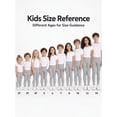 thumbnail image 3 of Girls Leggings Kids5 Pack Cotton Full‑Length Stretch Pants Basic Toddler Daily Wear 3T‑12, 3 of 7