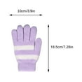 thumbnail image 3 of Penkiiy Women & Men USB Heated Gloves Touchscreen Winter Warm Full Finger Gloves Unisex Anti Slip Gloves for Working Typing White Gloves Purple, 3 of 9