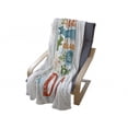thumbnail image 3 of Saying Soft Flannel Fleece Throw Blanket, Today Is Always the Best Day Typography Inspiraitonal, Cozy Plush for Indoor and Outdoor Use, 50" x 60", Multicolor, by Ambesonne, 3 of 5