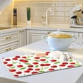 thumbnail image 2 of Cherry Fruits Dish Drying Mats for Kitchen 18x24 inch Drying Mat Absorbent Microfiber Dish Mat Drainer Rack Mats Fast Dry for Kitchen Counter, 2 of 7