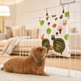 thumbnail image 4 of huayou Hanging Hay Feeder Bag with Double Round Eating Holes, Canvas Grass Storage Pouch for Rabbits, Guinea Pigs & Small Rodents, Easy To Hang On Pet Cage For Daily Feeding Use, 4 of 7