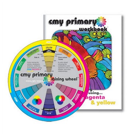 UPC: 0088107284011 | CMY Primary Mixing Wheel W/Workbook