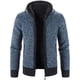 thumbnail image 2 of Yynuda Suéter de punto con forro polar y capucha gruesa para hombre de invierno, 2 of 2