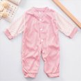 thumbnail image 4 of NOLDARES Newborn Layette Gift Set 8Piece Baby Boy Girl Clothes Bodysuits, Pants Essentials and Accessories Outfits(A090-Pink), 4 of 7