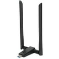 thumbnail image 1 of USB 3.0   Card,1200Mbps 2.4G/5G Dual Band  PCI Express Adapter,5Dbi Antenna WiFi Hotspot For Laptop Desktop PC, 1 of 8