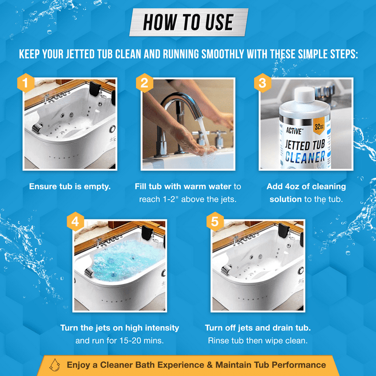 Bathtub jet cleaner discount