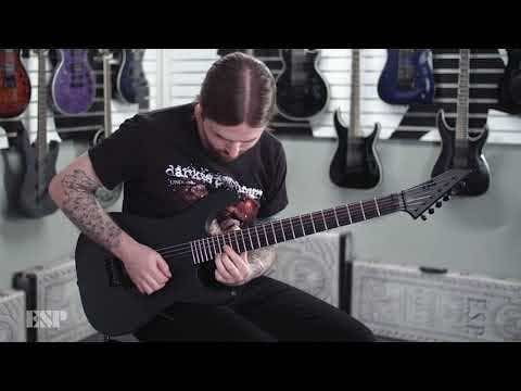 ESP LTD Arrow Black Metal Electric Guitar (Black Satin)
