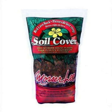 Mosser Lee ML1140H Red Lava Rock Soil Cover, 1.5 dry qt.