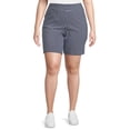 thumbnail image 2 of JMS Just My Size by Hanes Women's Plus Pull On Millennium Bermuda Shorts, 9" Inseam, Sizes 0X-4X, 2 of 6