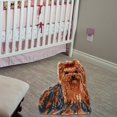 thumbnail image 3 of POINTERTECK Rug Kits Crocheting Carpet Rug Cats Acrylic Yarn Pre-Printed Cushion Mat Crochet Tapestry   52x38cm  Long haired dog, 3 of 8