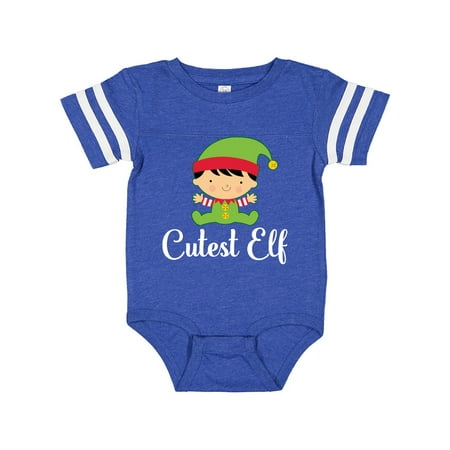 

Inktastic Cutest Elf Christmas Holiday Gift Baby Boy or Baby Girl Bodysuit