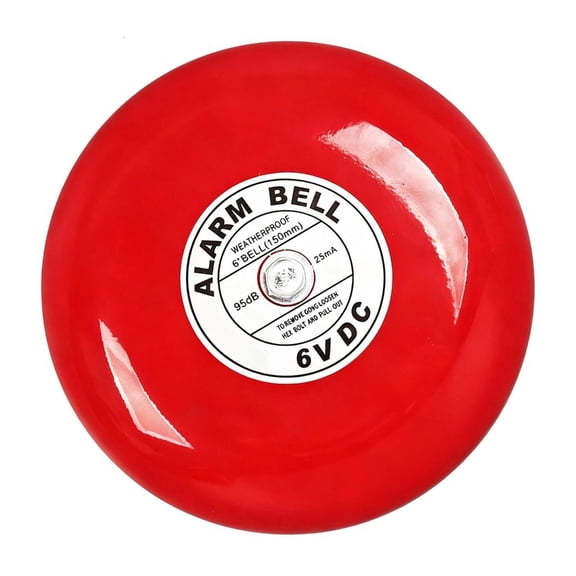 YIGSECU Multiple Voltage Compatible Electric Alarm Bells 95dB Loud Siren for Indoor Outdoor