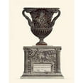 thumbnail image 3 of Guerra 12x14 Black Modern Framed Museum Art Print Titled - Vaso Antico II, 3 of 5