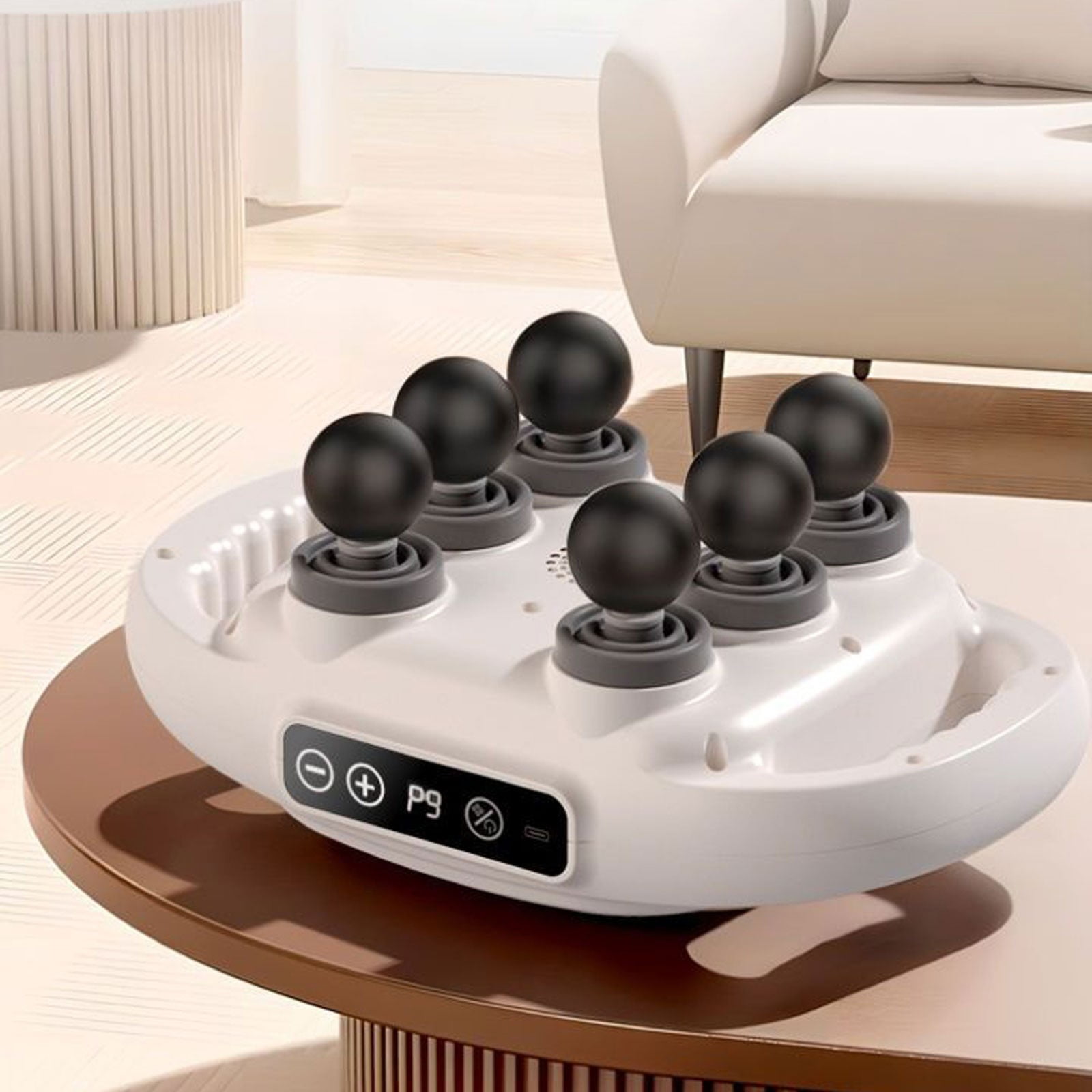 Dongong Powerful 6 Head Massage Fascia Deep Tissue Relaxation Tool For And Enhanced Circulation For Athletes Fitness Enthusiasts